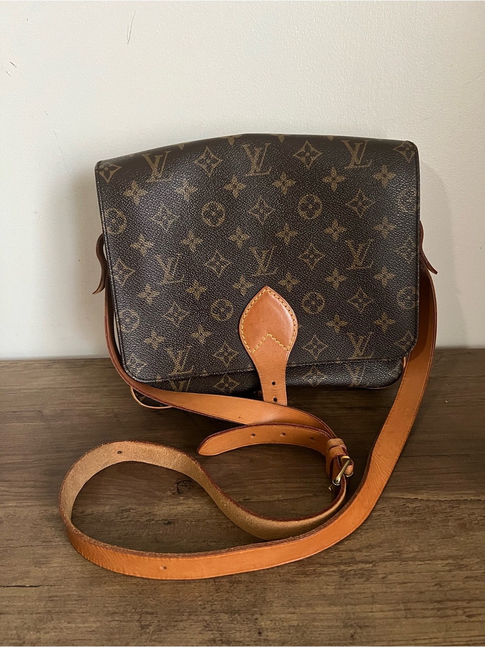 Louis Vuitton Monogram Cartouchiere GM